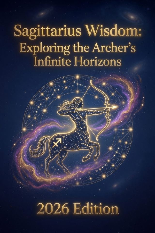 Sagittarius Wisdom · 2026 book cover